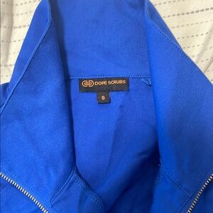 Dope Scrubs Blue Top